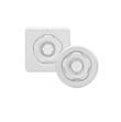 Afbeeldingen van MTS Inlaatset 7 x 7mm wit (ronde afwerking) - beton